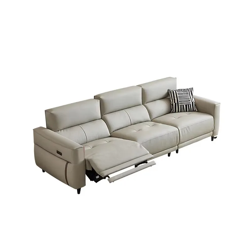 Designer Style Sofa Soft Modern Living Room Furniture Silent Motor Sofa Reclinable Electric