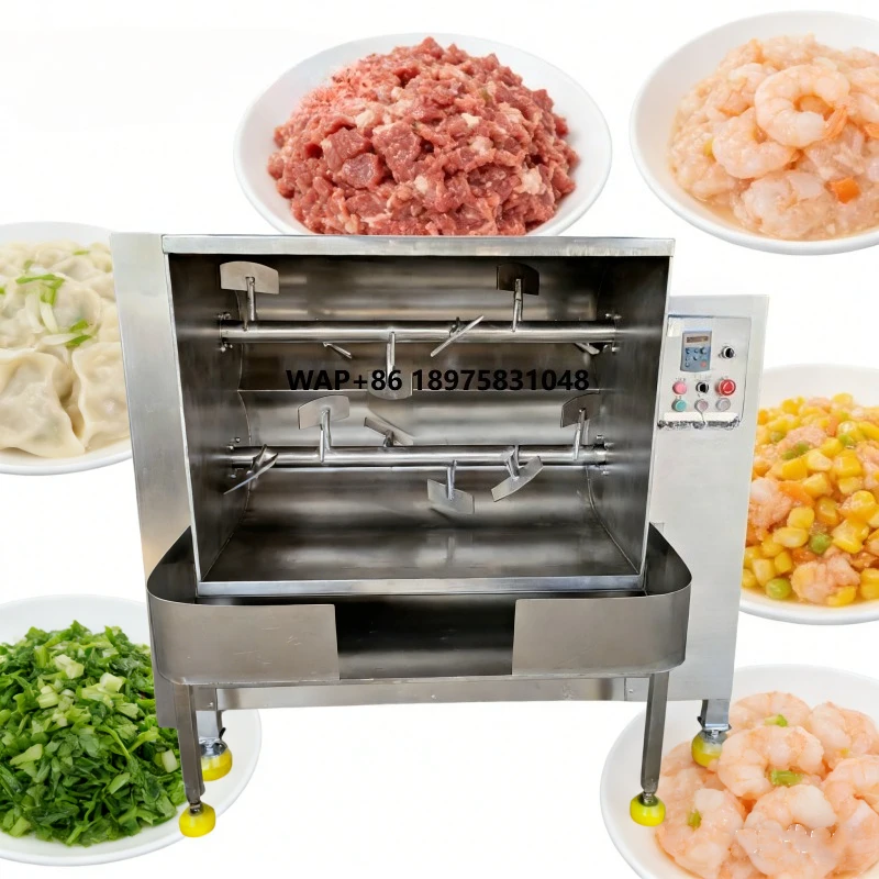 

Industrial stainless steel stuffing mixer for meat stuffing, dumplings, sausage processing lines