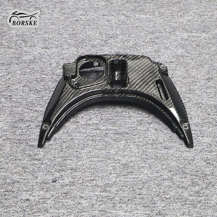 سكوتر جزء دراجة نارية الملحقات ألياف الكربون غطاء خزان الوقود ل GTS GTV 300CC