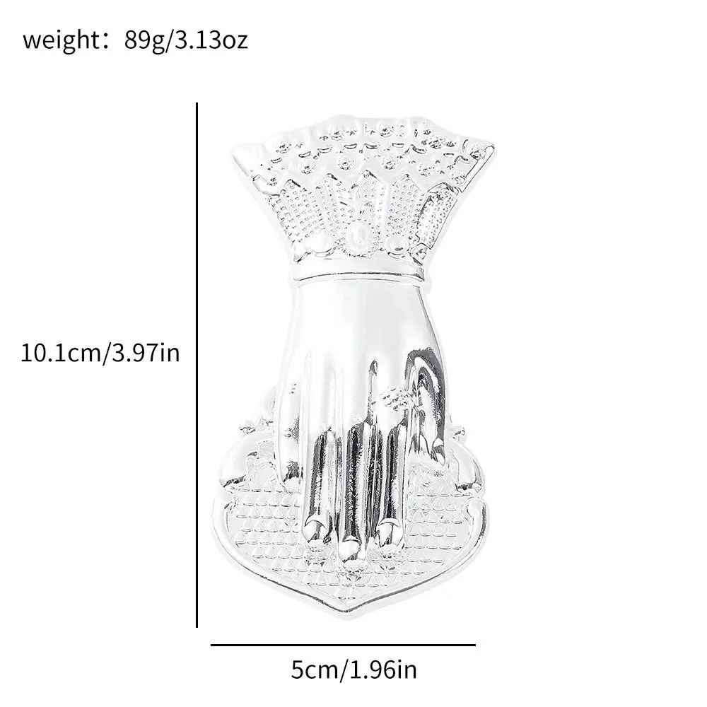 الإبداعية اليد على شكل ورقة كليب DIY سكرابوكينغ المعادن حساب اليد كليب مقاطع الزخرفية مكتب المدرسة