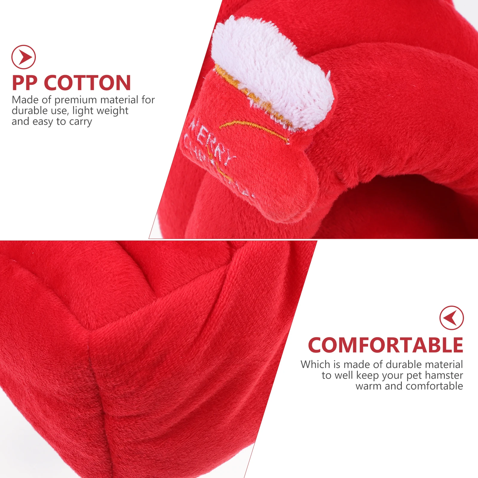 

Warm Little Pet Nest in Winter Hamster Home Bed Shelter House Beds Hideout Sleeping Chinchilla Small Hammock for Warmth