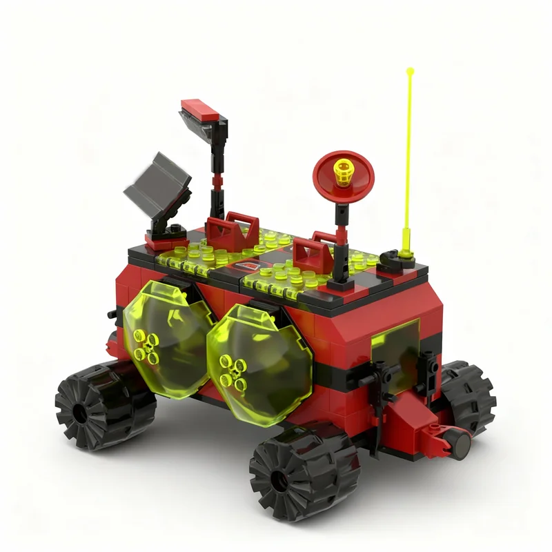 174pcs MOC Space M Tron Phobos Miner Carrier Model Building Blocks Architecture Idea DIY Brick Creative Christmas Gifts Toys