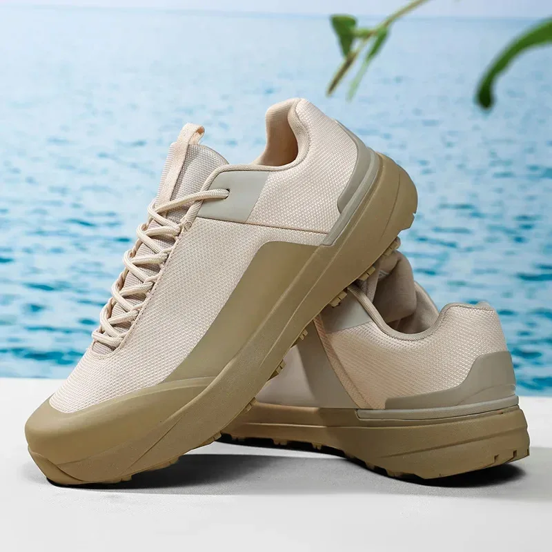 

New Outdoor Casual Hiking Running Mountain Climbing Shoes Anti-Slip Shock Absorption Off-Road Men Professional Mou