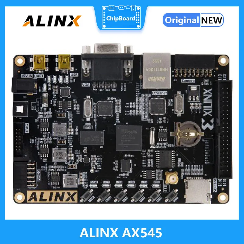 

Макетная плата ALINX AX545: XILINX Spartan-6 XC6SLX45 FPGA LX45 DDR3 Gigabit Ethernet