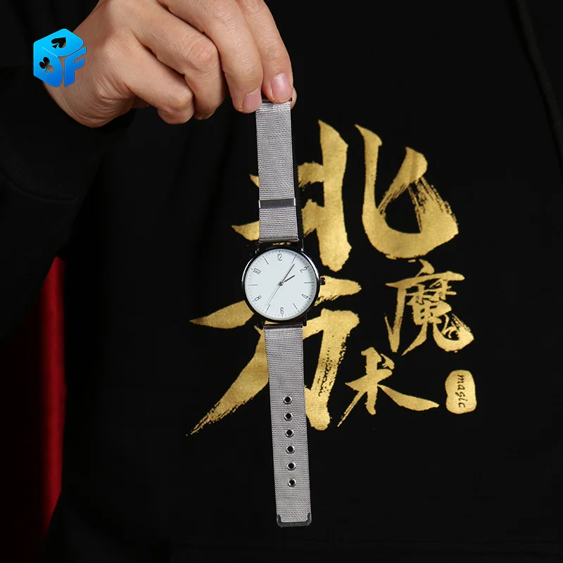 Watch This (Include Watch) Magic Tricks Gimmick Props Playing Card Change Card To Watch Close Up Illusion Mentalism Puzzle Toy