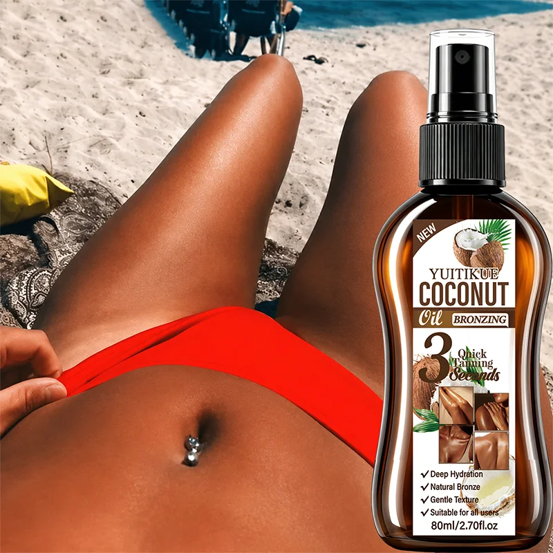 3 Seconds Coconut Bronzing Oil - Oil Mister Spray Bottle recension och pris