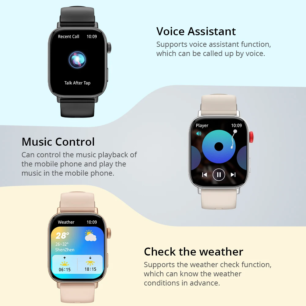 COLMI C8 Max Smart Watch for Men And Women with Voice Calling Feature 1.93\