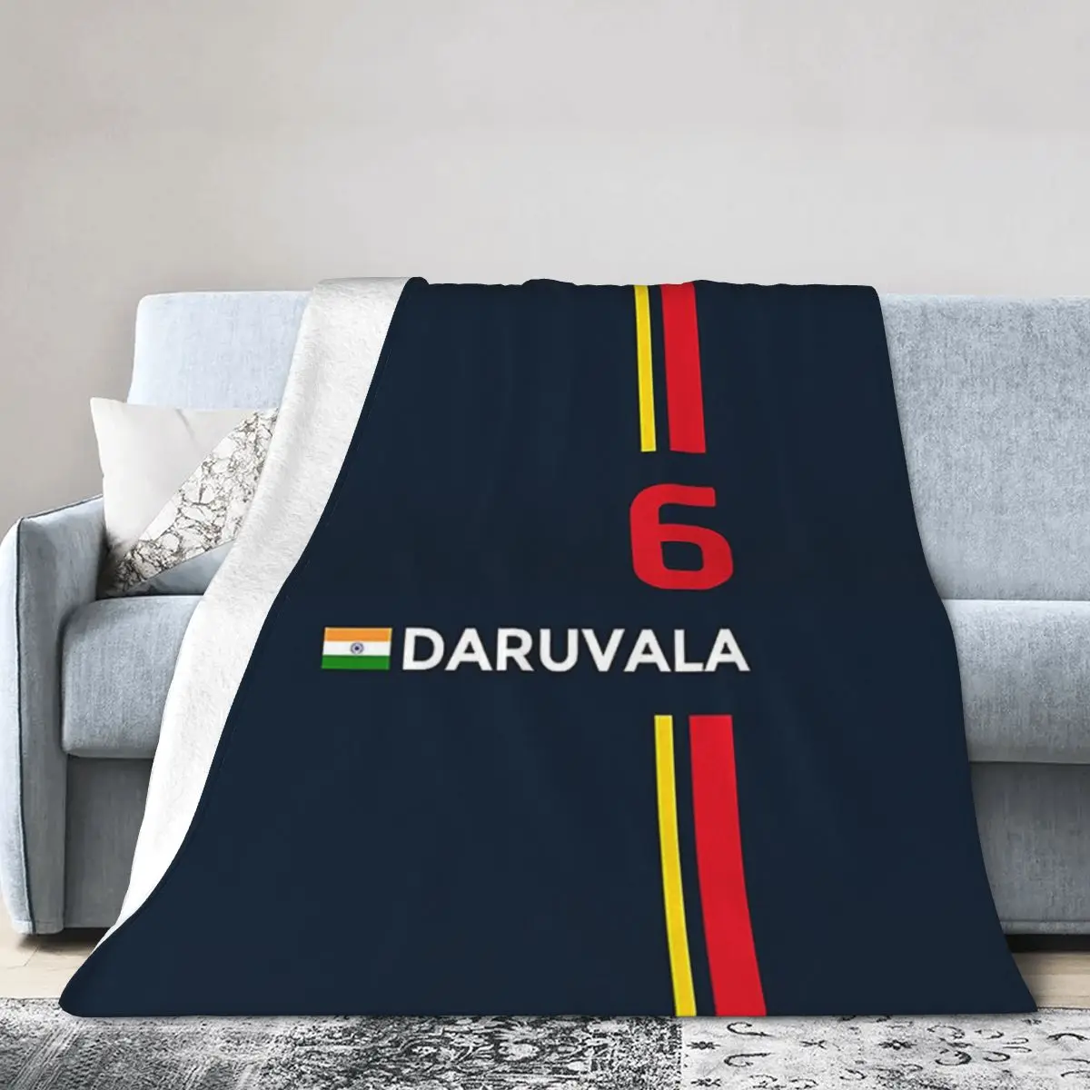 

F2 2021 - #6 Daruvala Blankets Soft Warm Flannel Throw Blanket Plush for Bed Living room Picnic Travel Home Couch