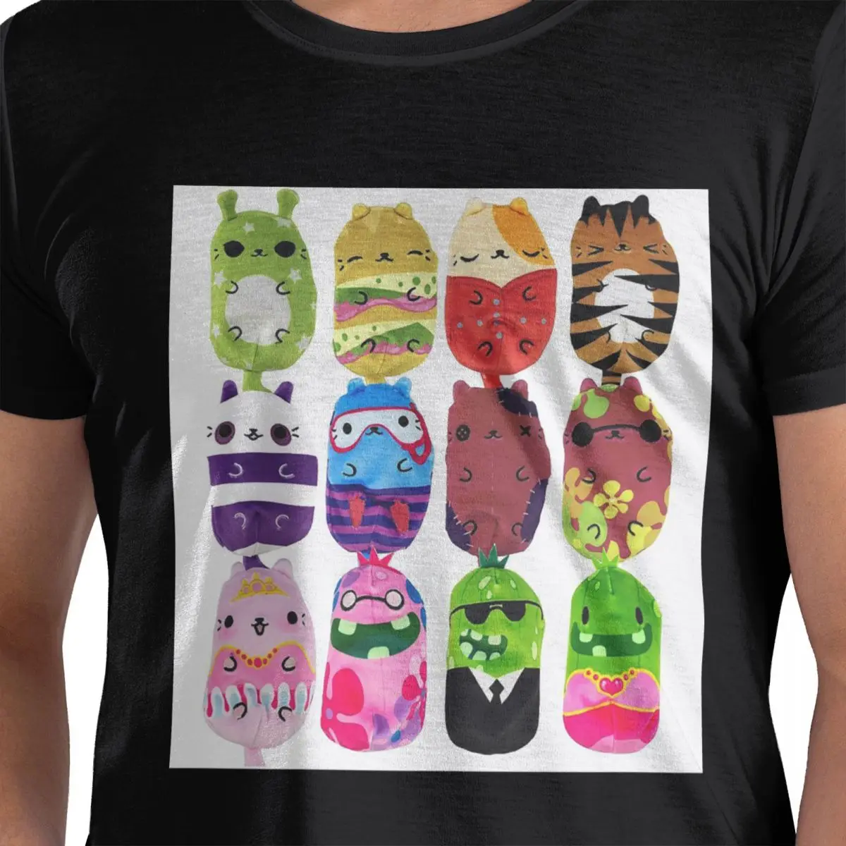 

Cats Vs Pickles 12-Pack 100% Cotton T-Shirt Men's Oversized T Shirts Men Crew Neck Short Sleeve S-6XL