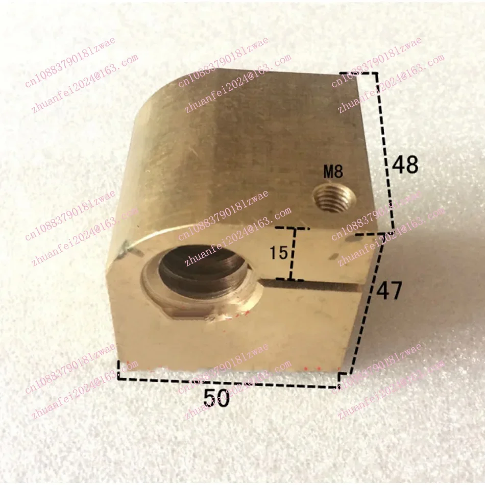 CD6140A Middle Pallet Screw Copper Nut CD6240A Middle Screw CD6150A  Lathe Part