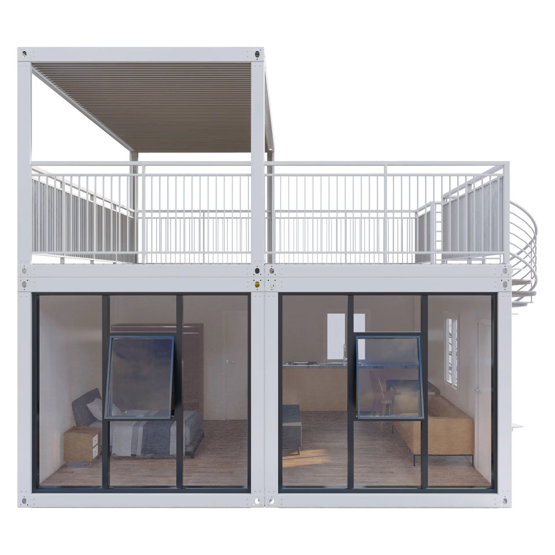 FOODLINE Container House Heavy‑duty Prefab Cabin For Quarry Site Worker Dormitory Remote Mining Camp Housing