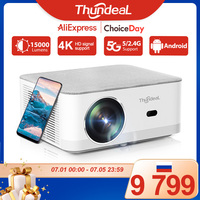 ThundeaL TD92Pro Full HD 1080P 2K 4K Projector TD92 Pro WIFI Android Beam Projector Home Theater Game Movie Video Player Beamer