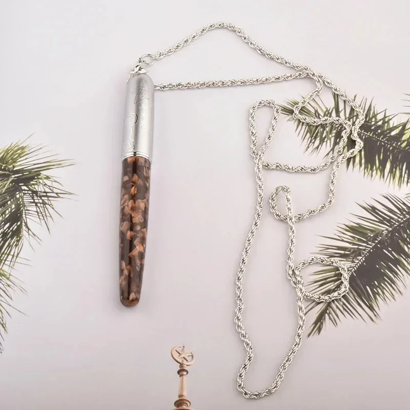 

Новая ручка-роллер Fuliwen из смолы с эффектом ледяного мрамора, сменный стержень, подарочная ручка для письма