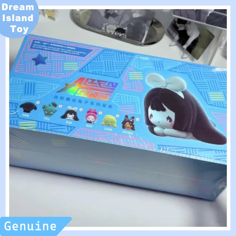 

Аутентичные стоковые Alien Stage Alien Stage Rabbit Series слепая коробка Бесплатная сцена Модные игровые периферийные подарки Настольные украшения