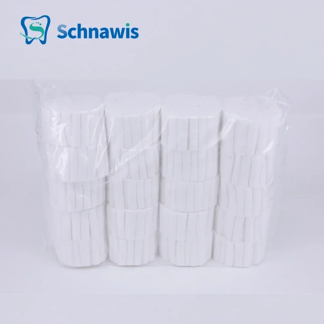 Dental Medical Surgical Cotton Rolls Tooth Gem Cotton Roll Disposable Absorbent Hemostatic Cotton Cloth Dentist Supplies&Cotton