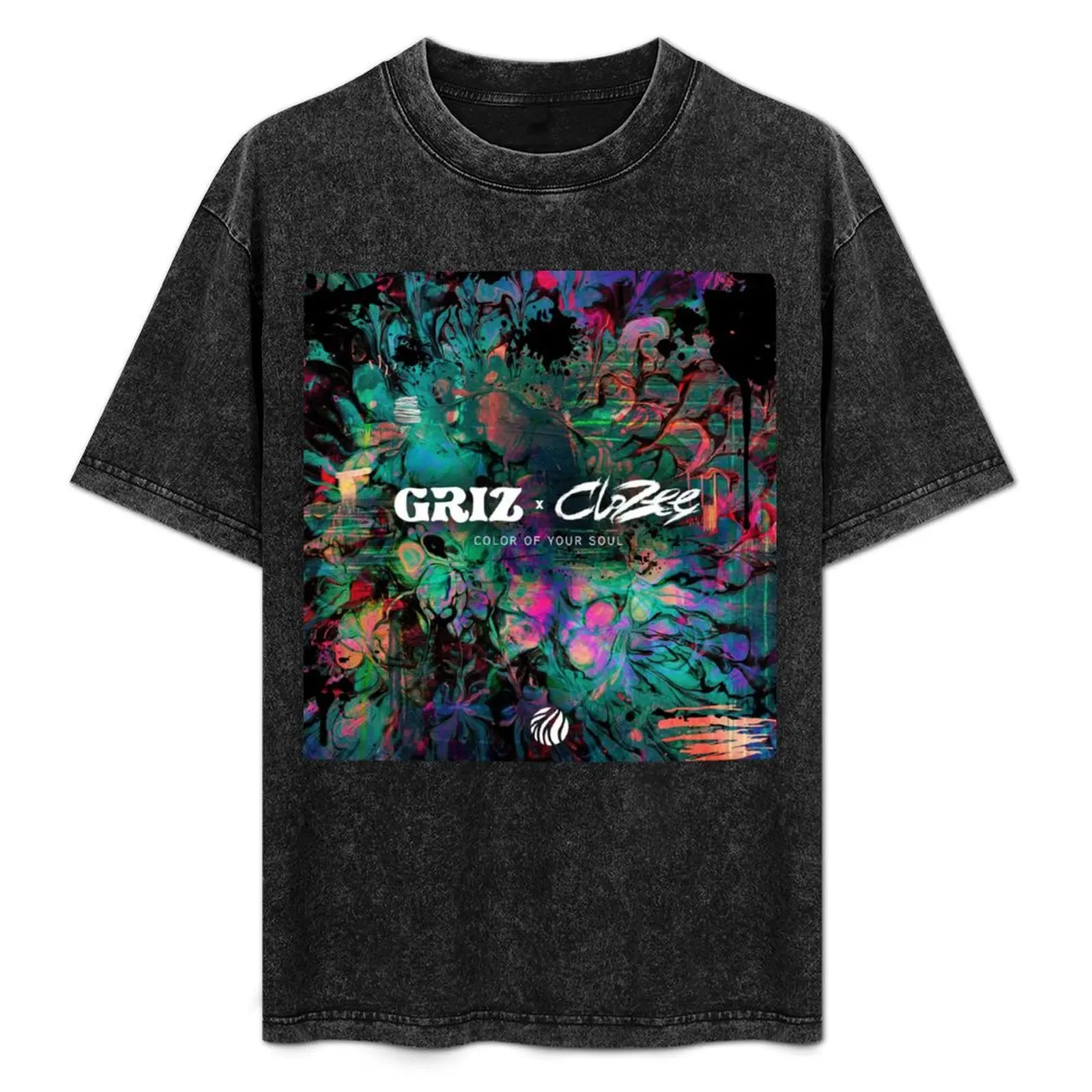 

griz color your soul tour 2022 masmart T-Shirt Plus Size Summer Short Sleeve T-Shirt
