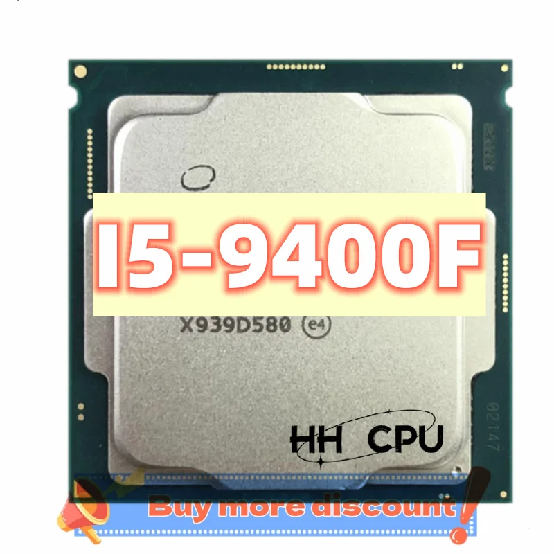 Core i5-9400F i5 9400F 2.9 GHz Six-Core Six-Thread CPU 65W 9M Processor LGA 1151