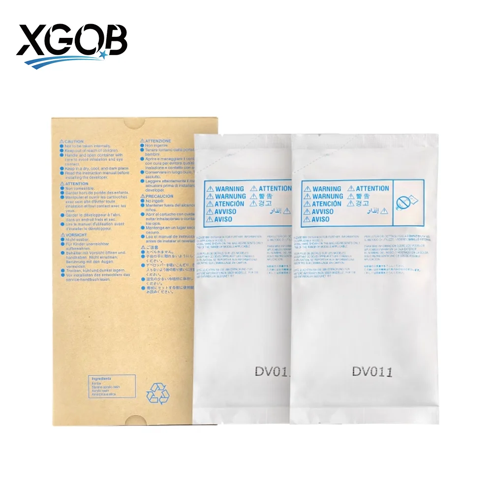 1 пакет/1000 г DV011 порошок разработчика для Konica Minolta Bizhub 951 1051 1200 1250, высококачественный совместимый железный держатель