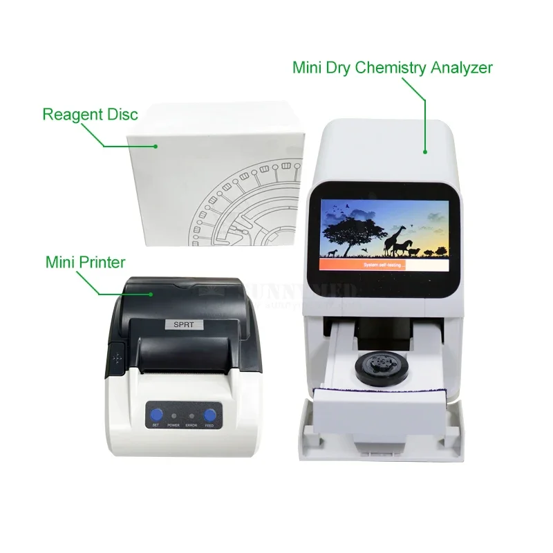 SY-B173V Veterinary Full Automatic Dry Chemistry Analyzer   Equipment for Pet Hospital Use