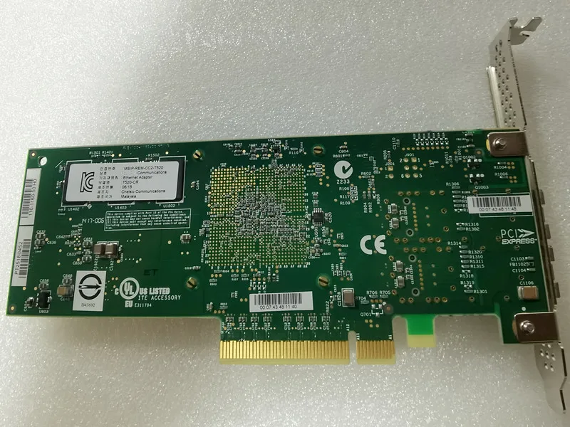 T520-CR Dual Port + 2PCS 10G โมดูล10GbE Ethernet Unified สายไฟอะแดปเตอร์