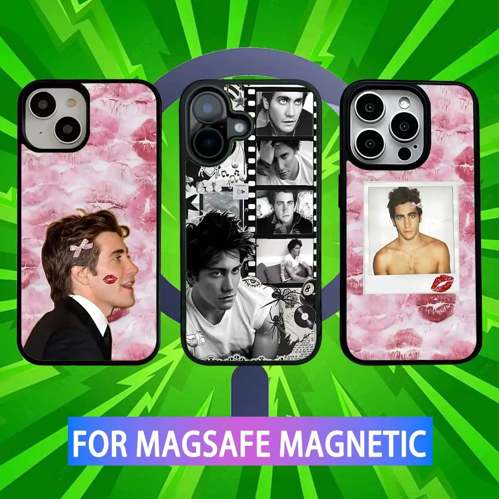 

Jake G-Gyllenhaal Phone Case For iPhone 16,15,14,13,12,11,Pro,Max,Plus,Mini,SE New Magsafe Magnetic Wireless Charging