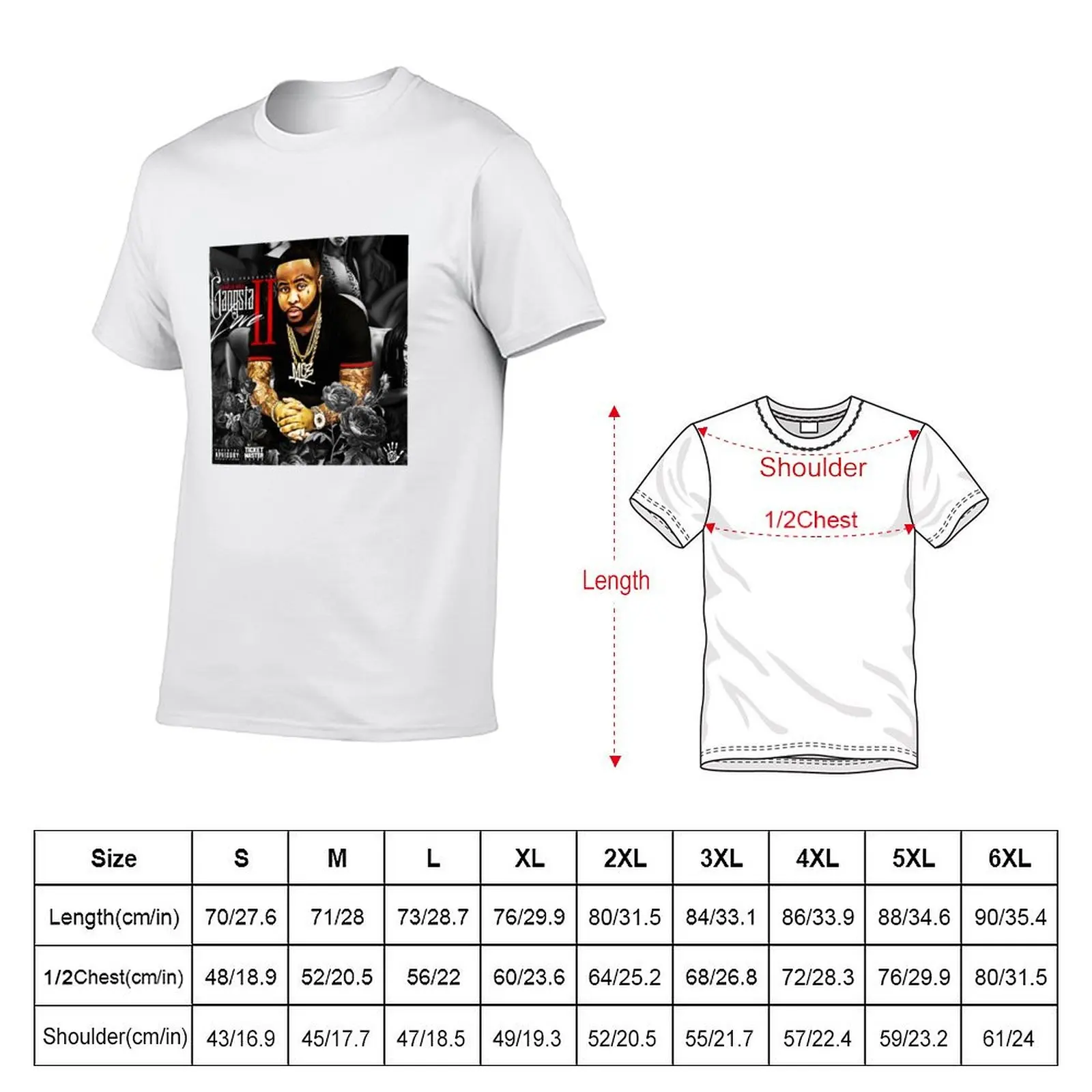 Rapper MO3 RIP T-Shirt g man t shirts for men t shirts for man cotton funny T-Shirt