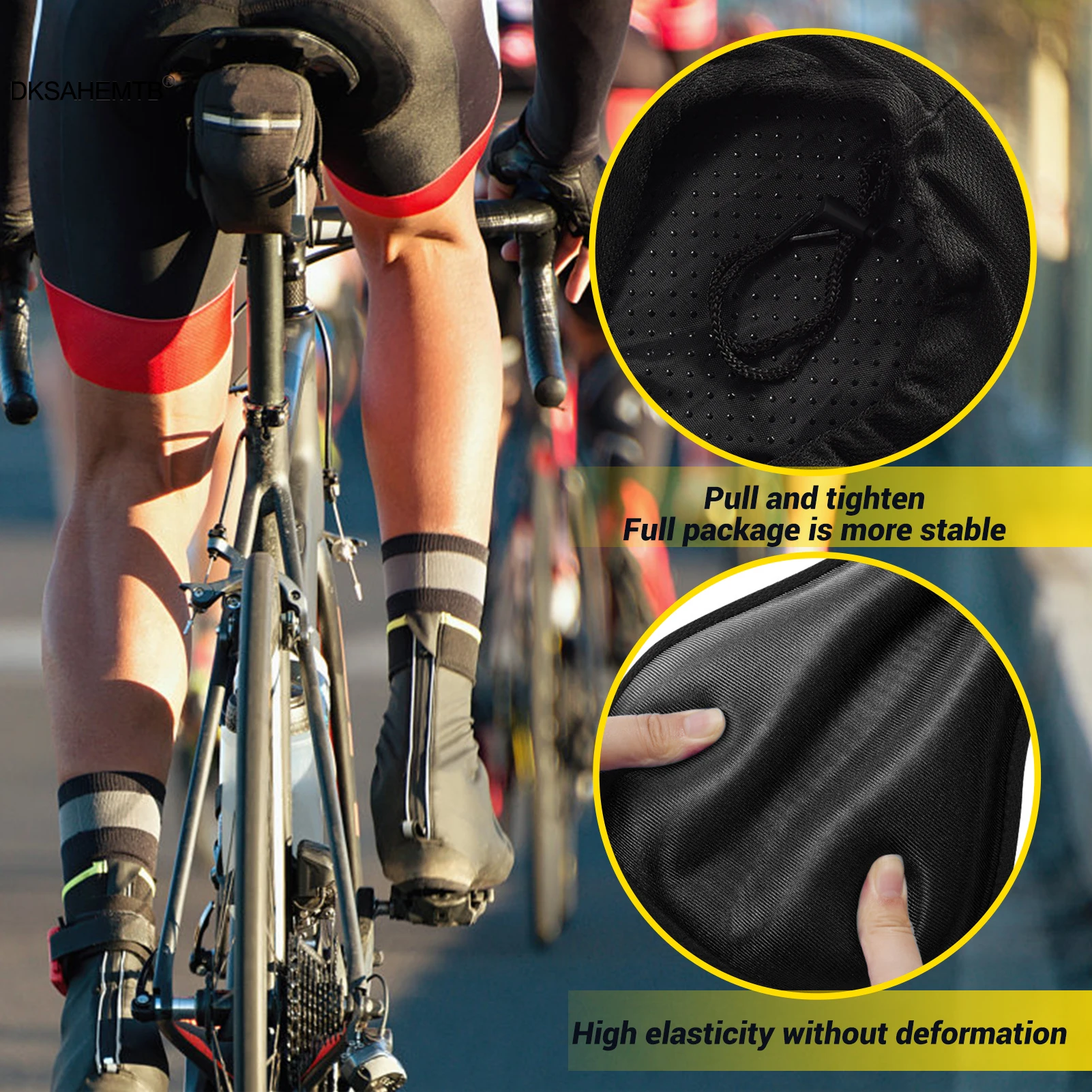 Thickened Bicycle Seats Cushion Comfortable Silicone Sponge MTB Saddle Durable Soft Mountain Bicycle Saddles Cycling Accessories