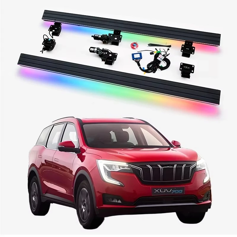 

Automatic Electric Power Neon LED Light Side Step Running Board for Mahindra XUV700 2023+