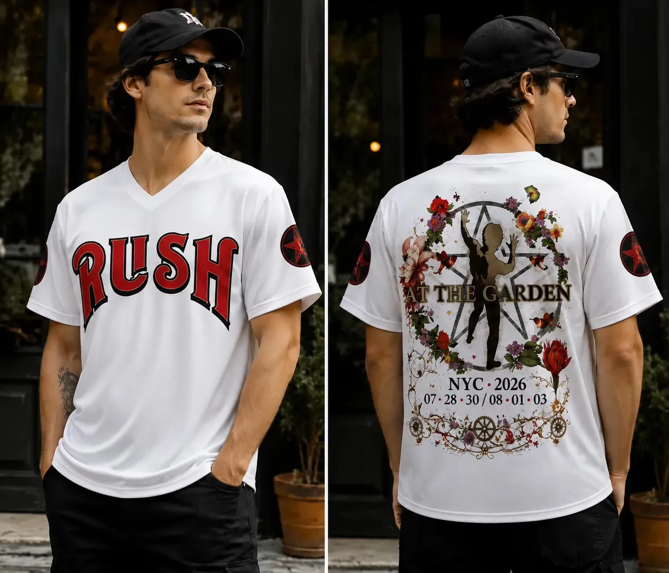 Rush Band Fifty Something Tour 2026 Sign Merch Jersey T-Shirt Quick Dry Party Outdoor Tee Suitable for Both Adults and Children