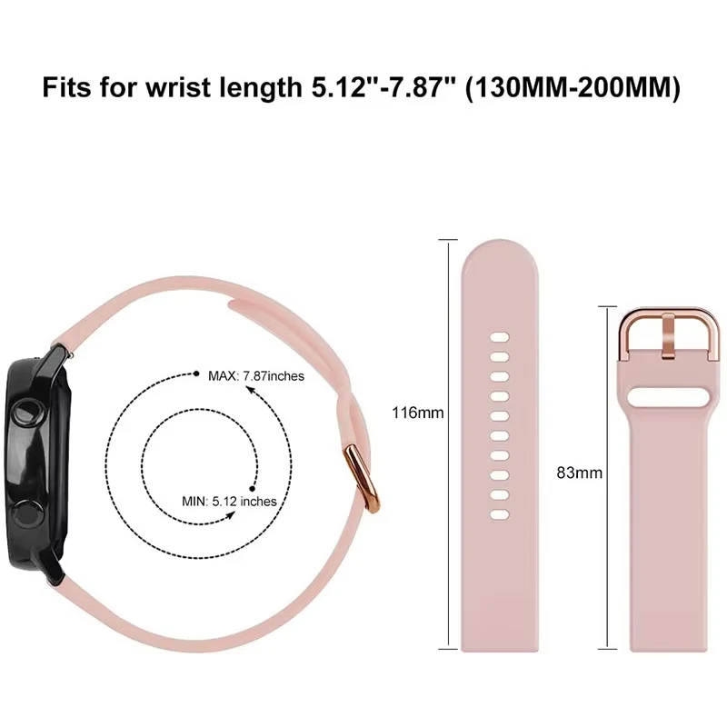 Sports Silicone Strap For CMF Watch Pro 2 Soft Breathable 22mm Band For CMF by Nothing Watch Pro 2 Wristband Bracelet Correa