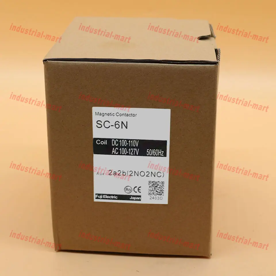 

NEW For Fuji AC contactor SC-6N 110V In Box