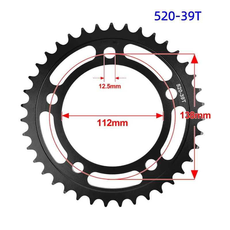 520 15T 39T 41T Moto Front Rear Star Sprocket for Honda CB500 CB 500F 500X 500FA 500XA 500 FA X XA F ABS CBR500 R CBR 500R 500RA