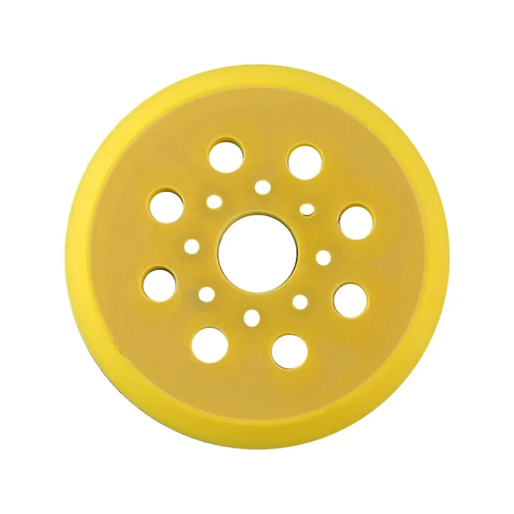 

5 Inch 8 Holes Backing Pad Electric Polishing Mats 125mm Sanding Pad Rubber Base Plate Hook And Loop For Bosch GEX125-1AE