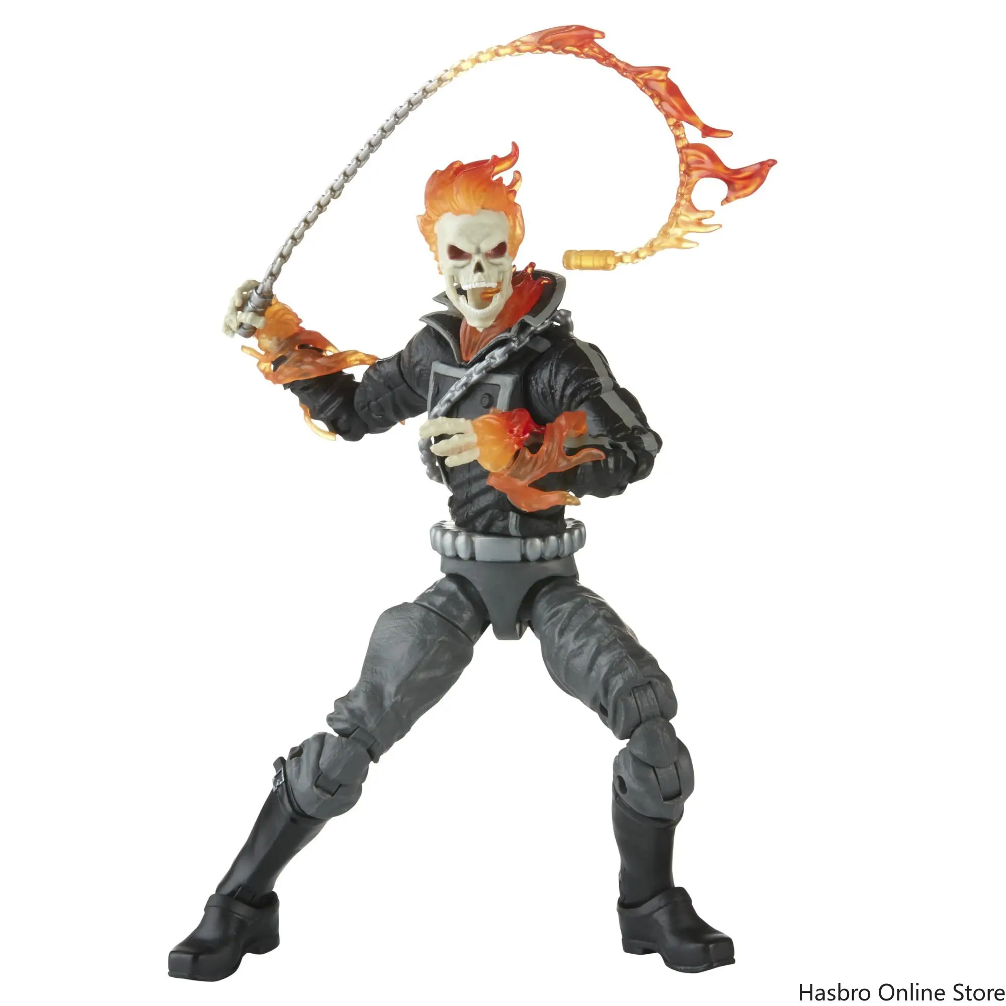 

Hasbro Marvel Legends Series Comics 6-inch Ghost Rider STUNNING SUPER JUSTICIER Collectible Figure with 6 Accessories F3450
