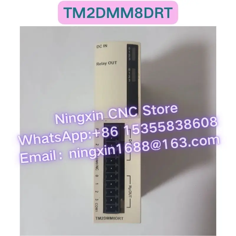 Second-hand TM2DMM8DRT PLC module Functional test OK Fast delivery
