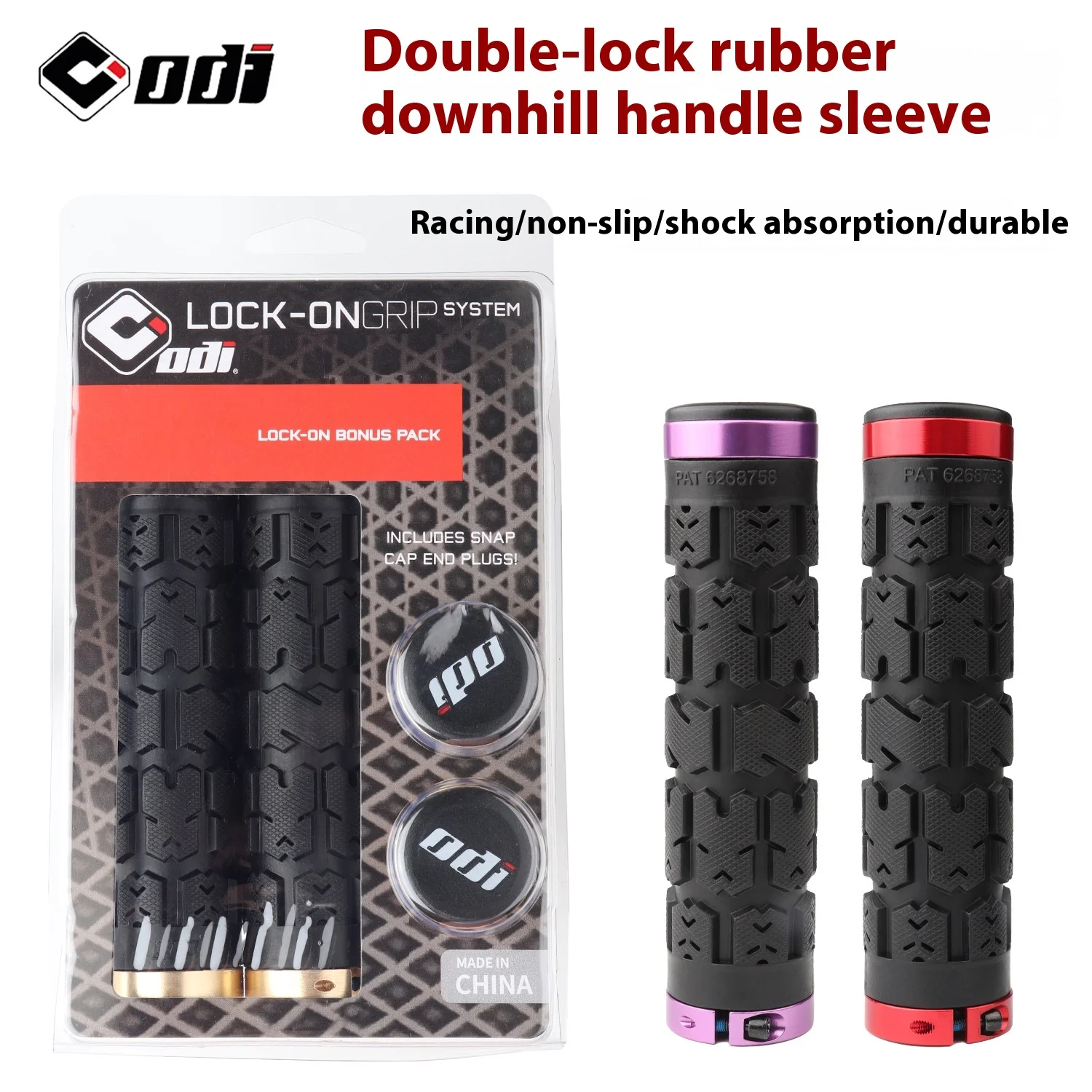 ODI mountain bike grip cover BMX racing riding anti-skid speed descent off-road double lock ring forest road grip cover