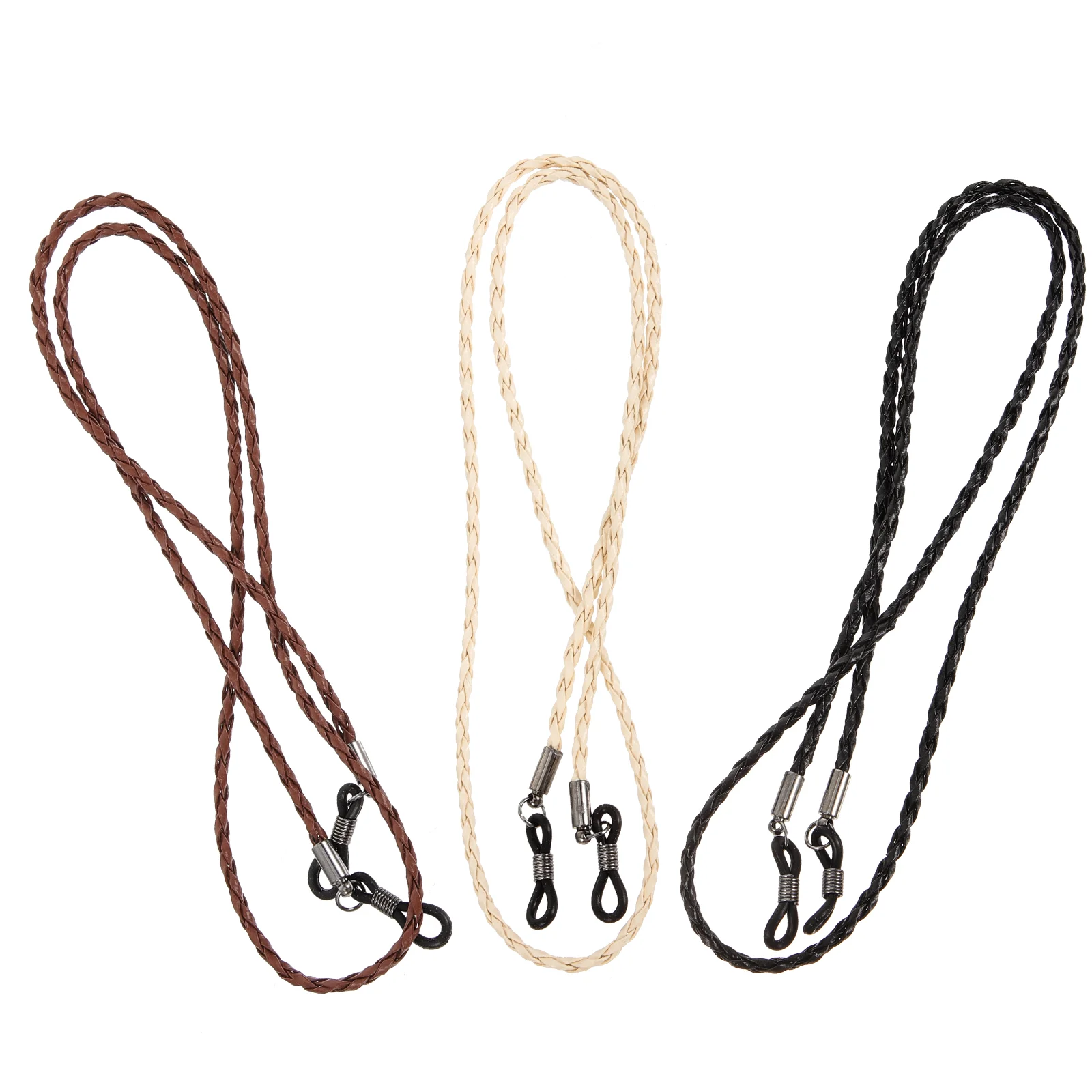 3 Pcs Glasses Frame Sports Rope Child Sun Display Case Holder Lanyard Women