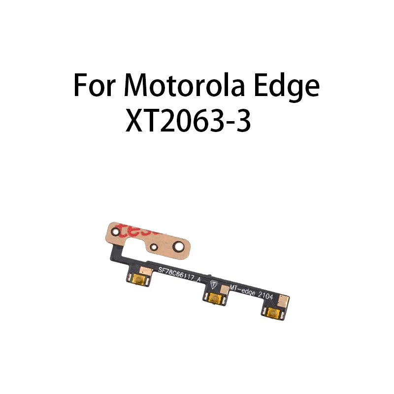 

Gefensi Power ON OFF Mute Switch Управление кнопкой громкости Гибкий кабель для Motorola Edge XT2063-3