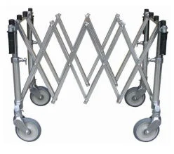 Roundfin Folding Mortuary Church Truck Aluminum Alloy Material Funeral Casket Coffin Trolley