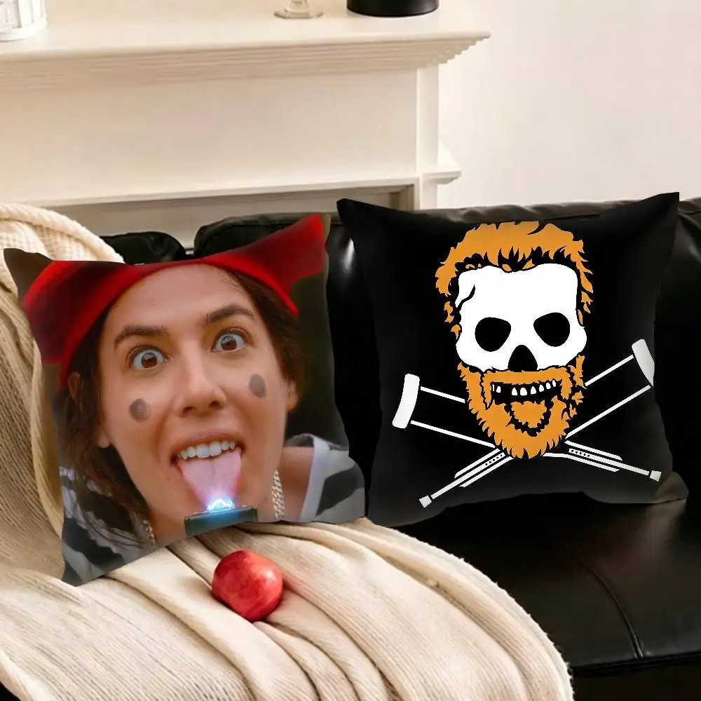 

Jackass Best and Last J-Jackass Pillowcase for Sofa Room Office Decor Printing Protector Cushion Cover Valentine gift Custom