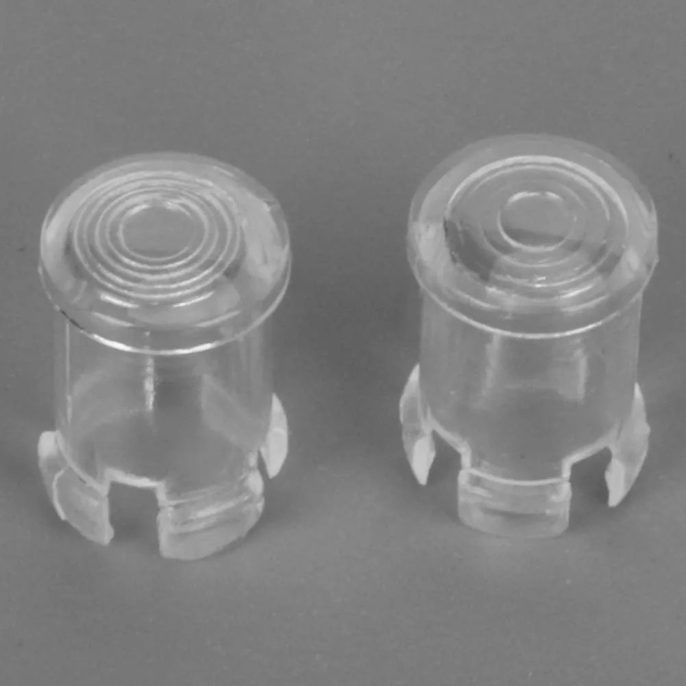 100Pcs Nylon LED Light Emitting Diode Transparent Lamp Light Protective Cover 5mm