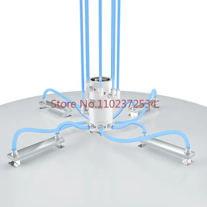 

MQRF пневматическое высокоскоростное поворотное соединение SMC, контактное кольцо, многослойное соединение MQR2/4/8/12/16-M5
