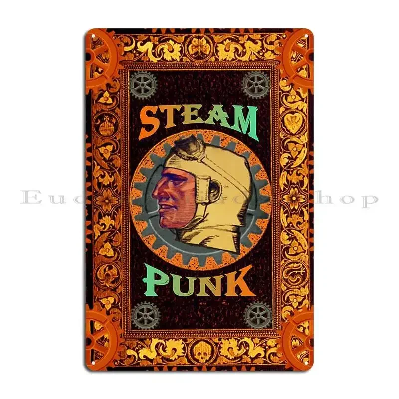 Steampunk Poster Metal Sign Classic Decoration Design Personalized Wall Mural Tin Sign Poster