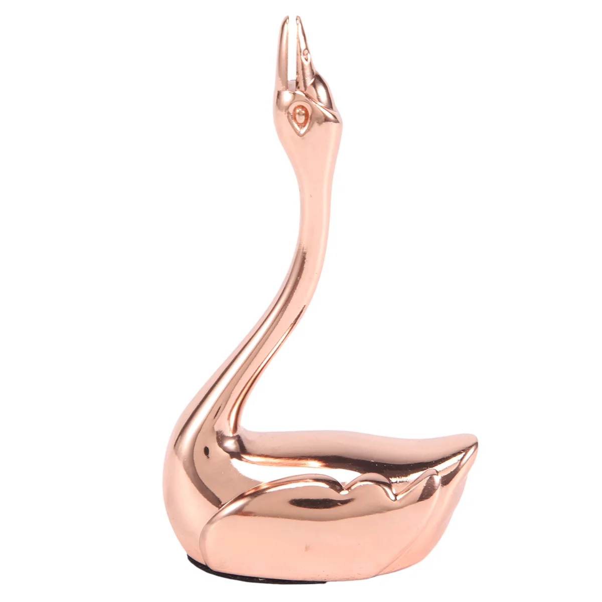 

Swan Ring Holder Creative Nordic Jewelry Holder Desktop Business Card Holder Metal Message Holder Ornaments-B