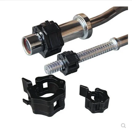 Pinces d\'haltères à dégagement rapide, colliers de verrouillage rotatif, barre de poids de fitness, pinces pour WePackage, levage, musculation,