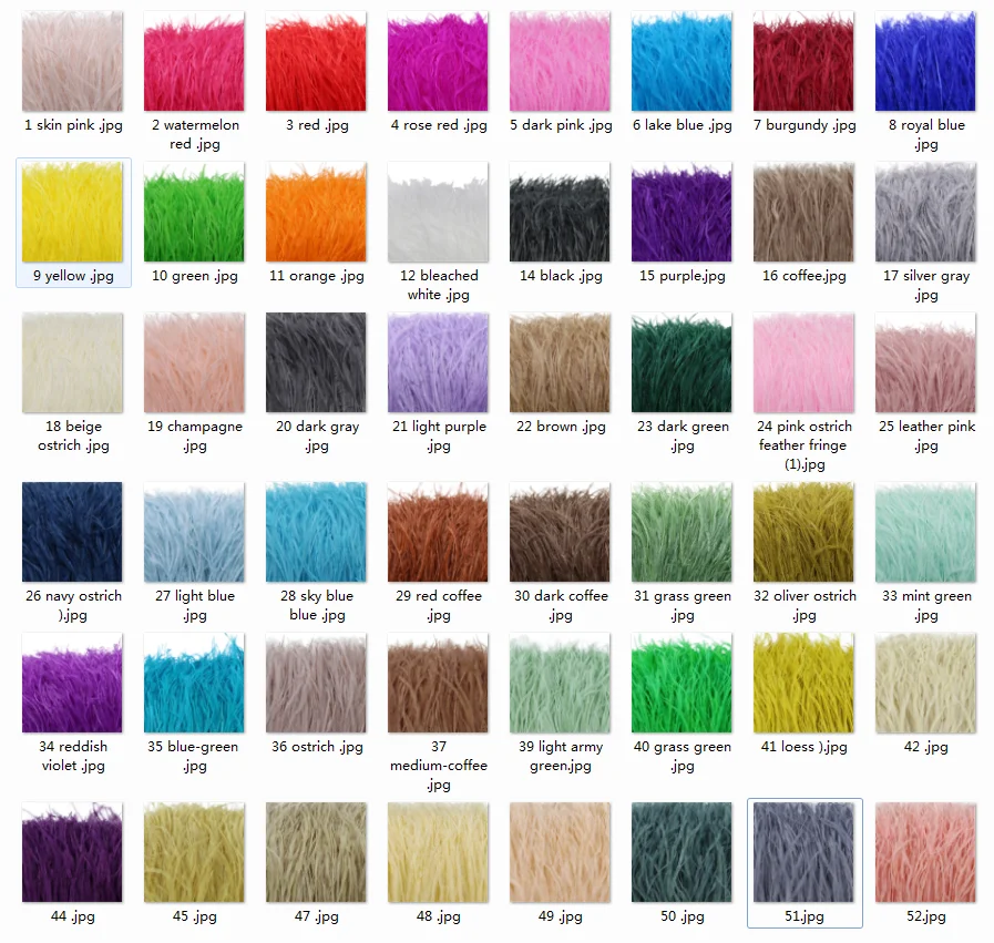 4 Meters Natural Ostrich Feather Boa Trims 3 4 6 8 10PLY Party Clothing Sewing Accessories Customized Decoration plumes Trims