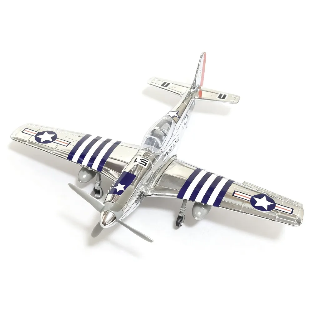 

1/48 Scale Fighter Aircraft Model American Corsair Mustang Fighter Airplane Model German BF109 Hurricane Aircraft