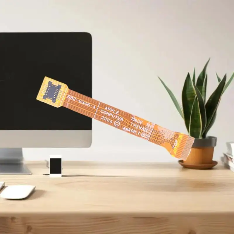 Unità singola iPod 4a generazione. Cavo a nastro flessibile per foto a colori con jack per cuffie e interruttore di sostegno per 15 GB 20 GB 40 GB 60 GB