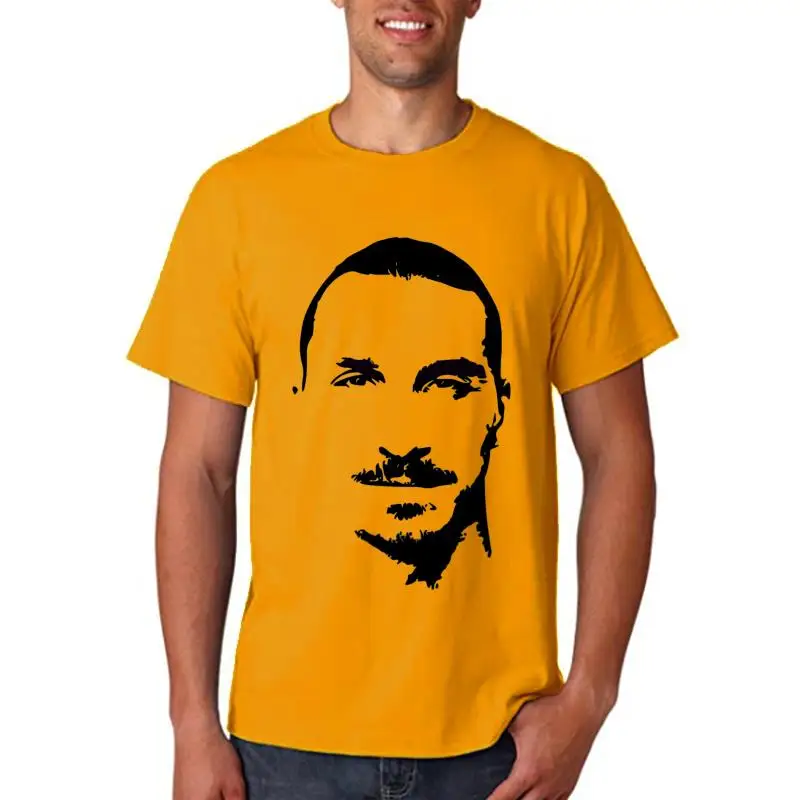 Sweden National Team Zlatan Ibrahimovic Fans T shirt SWE 10 Pure Cotton Short sleeve Tees Free shipping