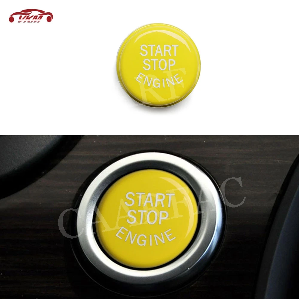 

ABS Colorful Engine Start Stop Button Trim Cap for BMW F20 F22 F30 F32 F06 X5 X6 M Sport G30 F80